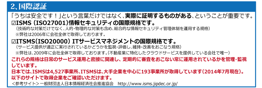 ２．国際認証